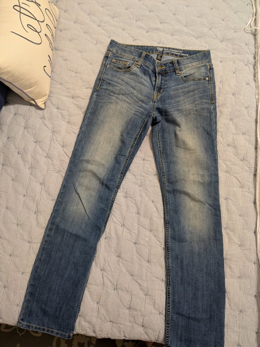 Gap Real Straight Jeans
